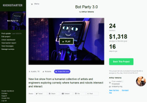 Bot Party Kickstarter